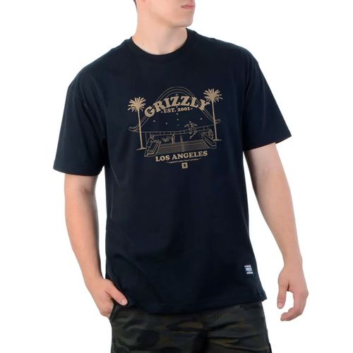 Camiseta Masculina Grizzly Local Pusher Tee PRETO-GMA2401P01-0.jpg